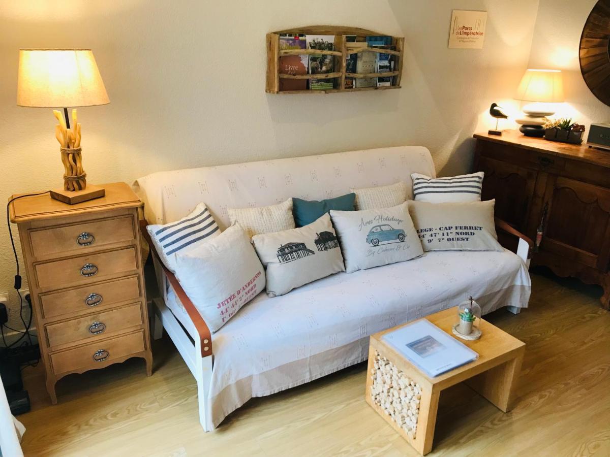 Cocon Entre Presqu'Ile Du Cap Ferret Et Plages Oceanes - Terrasse - 1 Velo Gratuit 阿雷斯 外观 照片