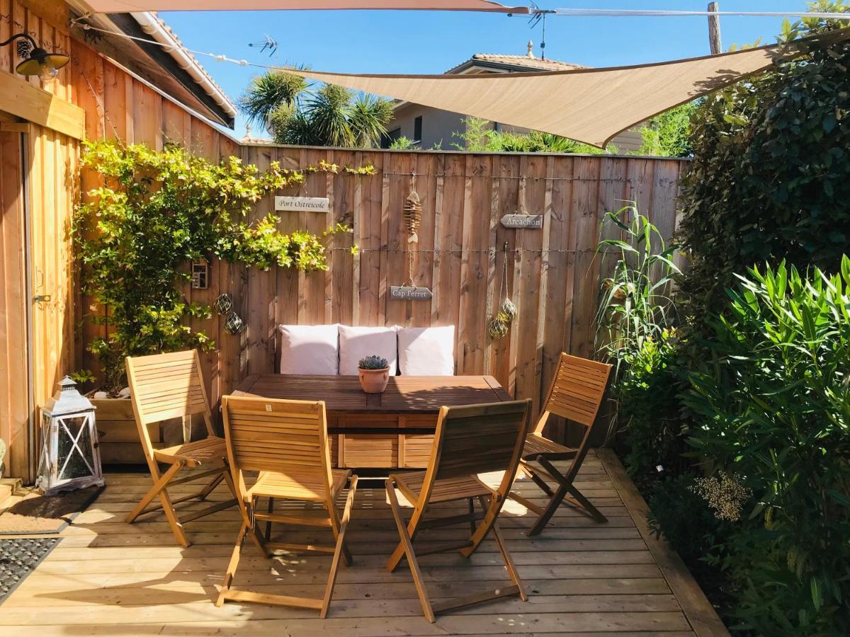 Cocon Entre Presqu'Ile Du Cap Ferret Et Plages Oceanes - Terrasse - 1 Velo Gratuit 阿雷斯 外观 照片