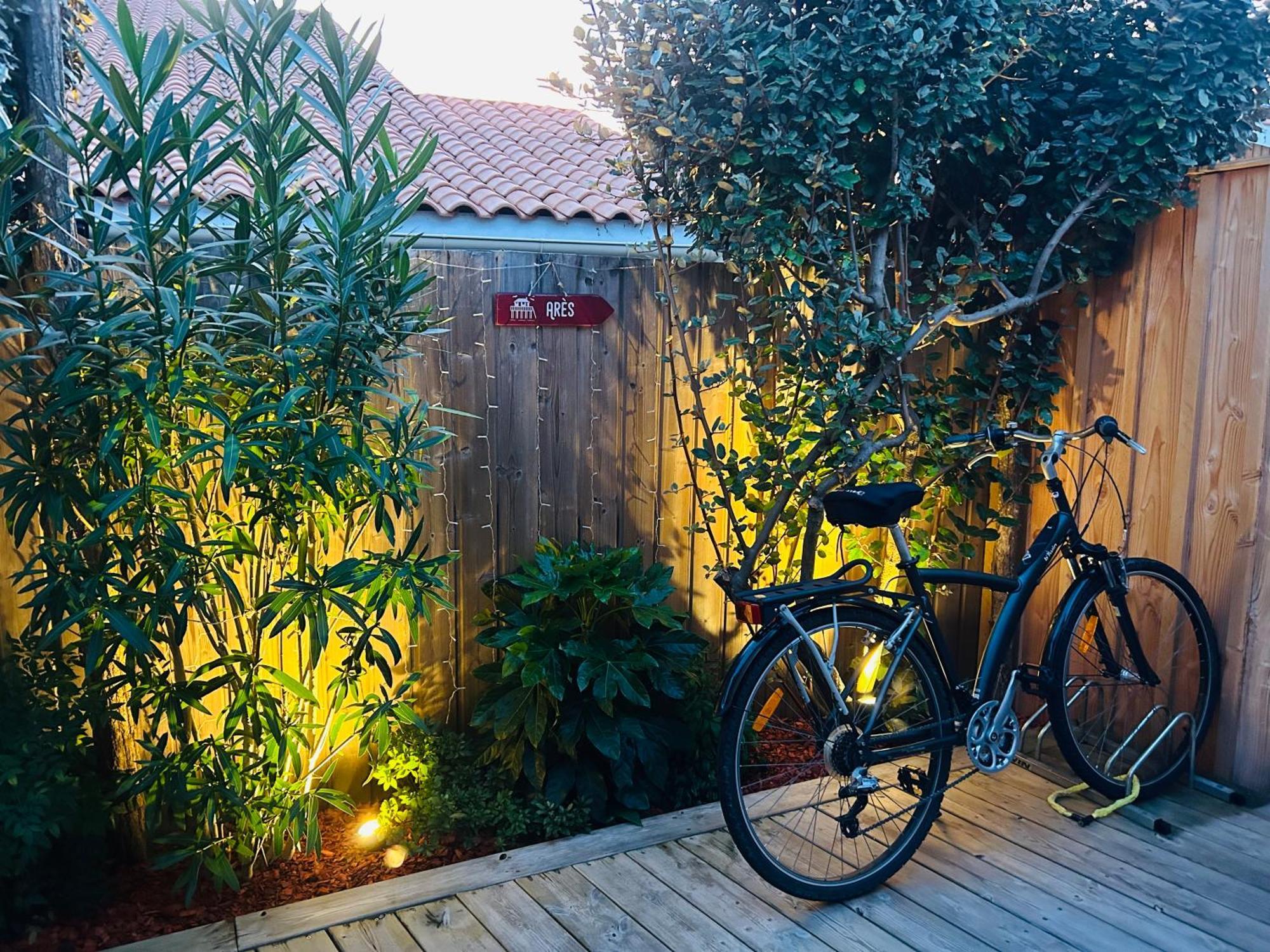 Cocon Entre Presqu'Ile Du Cap Ferret Et Plages Oceanes - Terrasse - 1 Velo Gratuit 阿雷斯 外观 照片