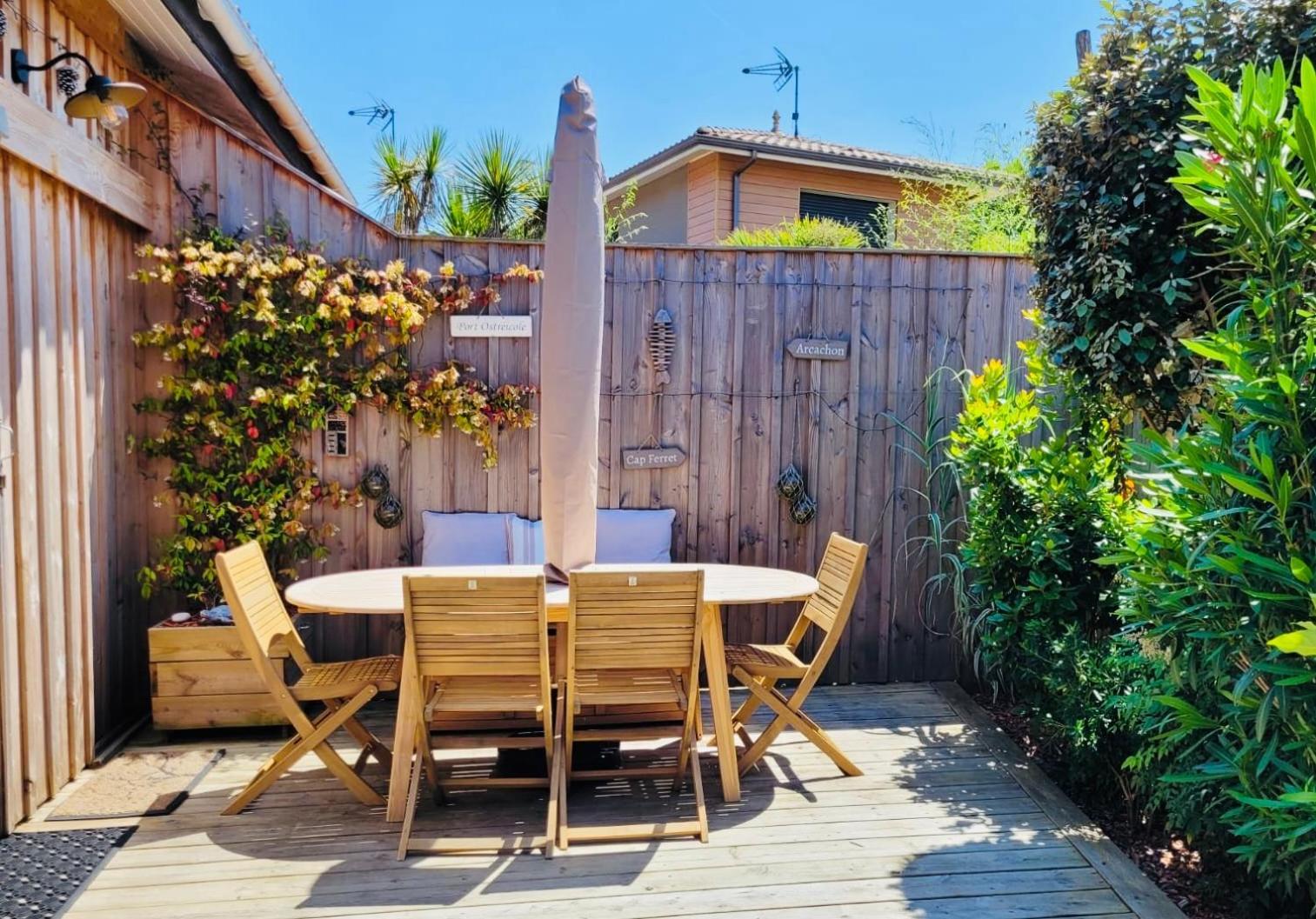 Cocon Entre Presqu'Ile Du Cap Ferret Et Plages Oceanes - Terrasse - 1 Velo Gratuit 阿雷斯 外观 照片